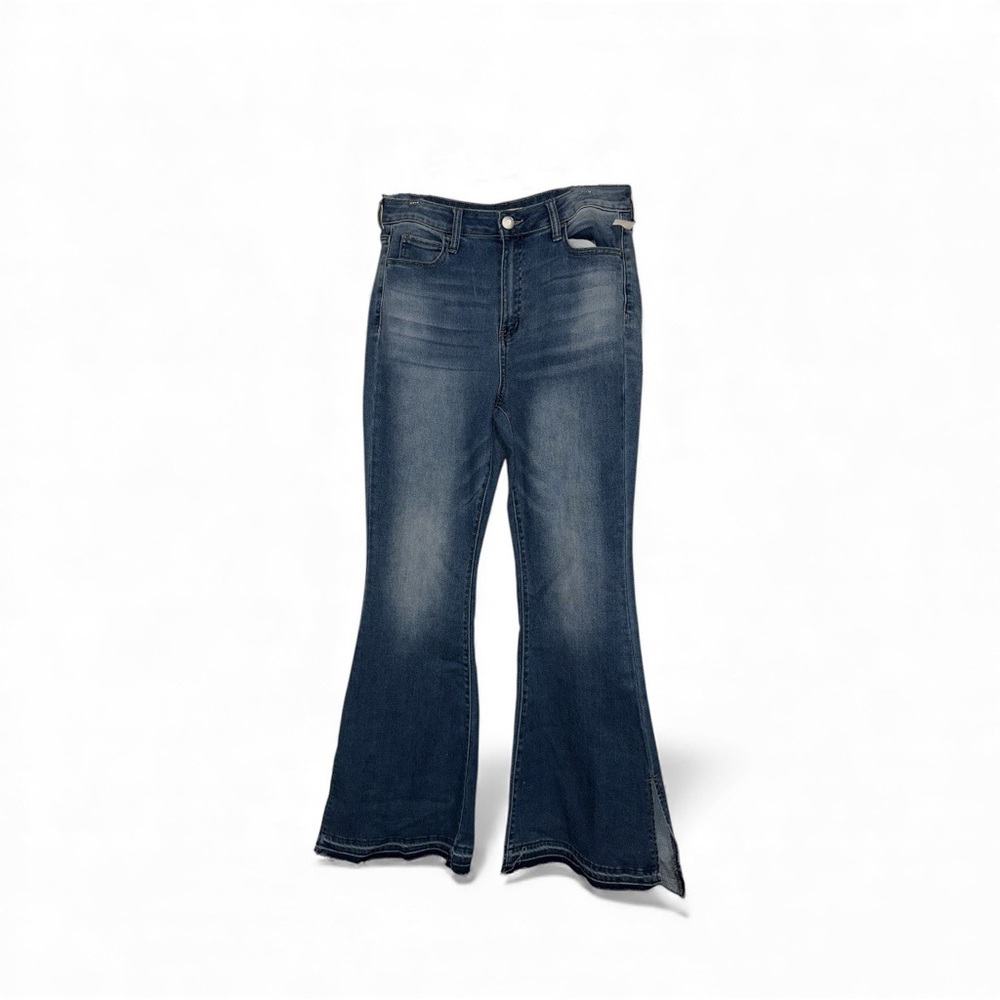 SO Women's Blue Flare Jeans